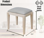 International Concepts Unfinished Vanity Bench, Unfinished