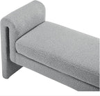 Modern Bedroom Ottoman Bench,Upholstered End of Bed Modern Entryway Shoe, Living Room Dinning Entryway