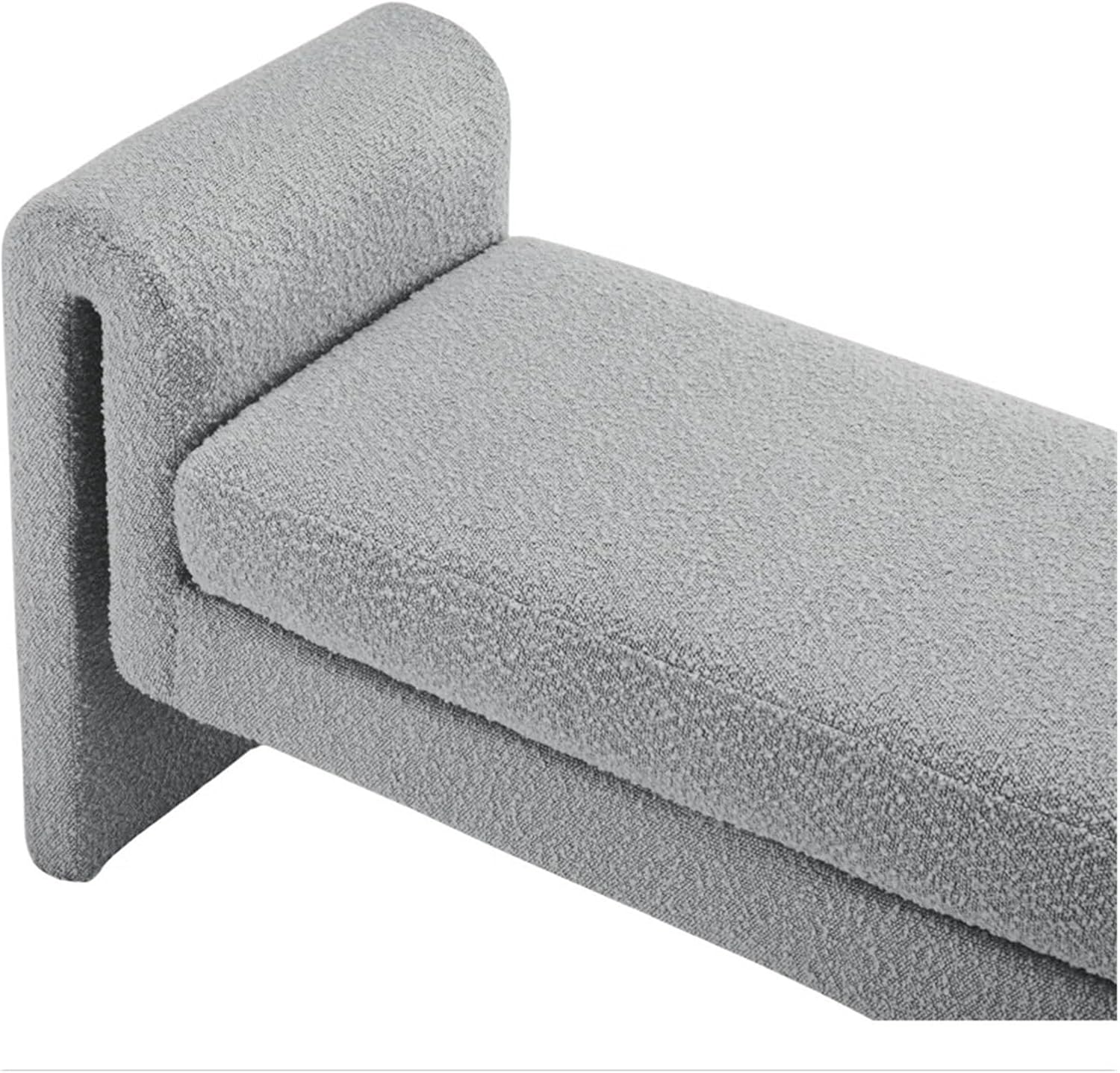 Modern Bedroom Ottoman Bench,Upholstered End of Bed Modern Entryway Shoe, Living Room Dinning Entryway