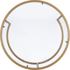 SEI Furniture Evelyn Glam Nesting Coffee Table 2-pc Set, Gold