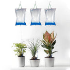 1L Plant Self Watering Bags with Adjustable Flow Regulators, Compact Automatic Drip Irrigation Kits, Indoor Plant Watering System for Small Potted Plants, Vacation Plant Care Essentials, 3Pcs