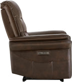 KISLOT Dual Motor Power Recliner Chair,Zero Gravity USB & Type-C, Espresso