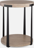 Uttermost 50003 Palisade - Round Side Table-24 Inches Tall and 19 Inches Wide