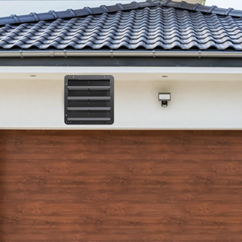 16 Inch Aluminum Automatic Shutter Louver Vent (No Fan Blades and Motor) for Home Attics, Workshops, Barn, Greenhouse