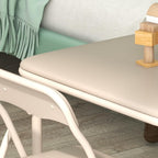 IDEALHOUSE Kids Folding Table and Chair Set | Foldable Table Set, Sturdy Steel Frame for Drawing, Crafts, Snacks and Homework
