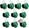 Reusable Greenhouse Clips Made in USA – Orchid Clips, Plant Support Clips & Cord Clips – Heavy-Duty, Weather-Resistant & Durable – Secure Stems, Vines, Wires, Cables, Tomato Plants – Indoor & Outdoor