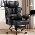 COMHOMA Big and Tall Gaming Chair with Footrest Ergonomic Office Chair