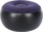 Round Footrest Stool, IndoorOutdoor Camping Outdoor Mattress Inflatable Ottoman for Camping Backyard Patio Garden Home