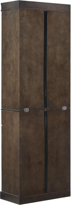 Crosley Furniture Stanton Pantry Storage Cabinet with Shelves, Kitchen, Dining, or Laundry Room, Coffee
