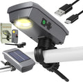 Solar/USB-C Rechargeable Grill Light for Blackstone Weber Grills, LED Work Light Tool Gifts for Men Him Dad, 360° Rotation Auto On/Off Heat-Resistant Grill Lights for Outdoor Grill BBQ Accessories