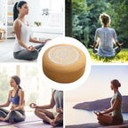 Deck Outdoor Rattan Stool - Coastal Living Outdoor Ottomans, Waterproof Porch Rattan Seat, Patio Ottoman Chair | Poolside Waterproof Floor Cushion Tatami Ottoman for Home, Garden, Deck, Porch, Balcony