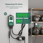 Inkbird ICC-510 CO2 Controller CO2 Meter Dual Plug Carbon Dioxide Controller Fit with CO2 Regulator and Inline Exhaust Fan for Grow Tent, Grow Room, Greenhouse, Grower