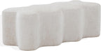 SAFAVIEH Couture Collection Jacqualessa Cream Chenille Bench (Fully Assembled)