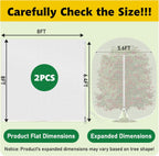 OZMI Large Bird Netting for Garden Blueberry Bushes Fruit Tree Netting Cover 8 x 8 FT, 2 Pack Plant Protection Mesh Bags with Zipper, Shrubs Bush Tomato Strawberry Berry Barrier Protectors Net
