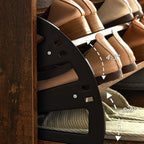 Shoe Storage Bench with Flip Drawers & Lift Top Storage Box, Entryway Bench with Seat Cushion, 3-Tier Short Shoe Cabinet with Adjustable Shelves for Entryway, Hallway, Living Room, Mudroom, Brown