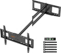 48'' Extension Extra Long Arm TV Wall Mount, Heavy Duty Full Motion TV Wall Mount for 37 to70,75,77,80,85'' Screens, Max VESA 600x400mm, Hold 110 lbs, 16''-24'' Wood Studs/Concrete/Brick Wall, WHYFONE
