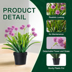 3 Pack Fake Small Plant Artificial Potted Flowers for Home Decor Fake Flower Plant Greenery Mini Faux Plant for Indoor Bedroom Living Room Office Shelf Bathroom Farmhouse Decor (Type 9)