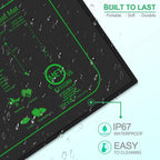 GYTF 21W Seedling Heat Mat for Seed Starting, 10" x 20.75" Waterproof Heating Pad for Indoor Plants Germination Hydroponic, MET Standard - 2 Pack