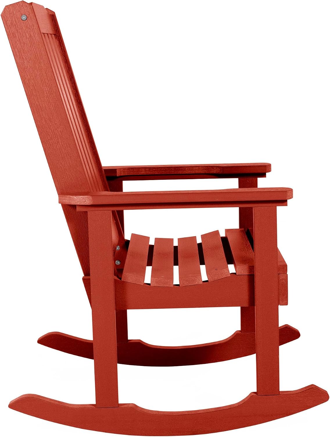 Highwood Lehigh Rocking Chair, Rustic Red