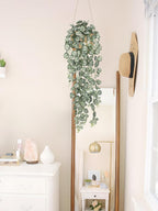 Briful 3 Pack Fake Hanging Plant 39.3" Faux Hanging String of Hearts Plant Faux Trailing Vine with Heart-Shaped Leaves Lush Cascading Artificial Greenery for Home Wall Indoor Outdoor Porch Decor