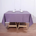Efavormart 70" Square Linens Violet Amethyst Wholesale Linens Polyester Square Linen Tablecloth for Wedding Banquet Restaurant