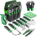 KHETI ?—¡?—²?˜„?—²???˜� 11-Piece Heavy Duty Stainless Steel Garden Tool Set ??Includes Spade, Shovel & More, Perfect for Digging & Plant Care, Ideal Gift for Women & Mothers