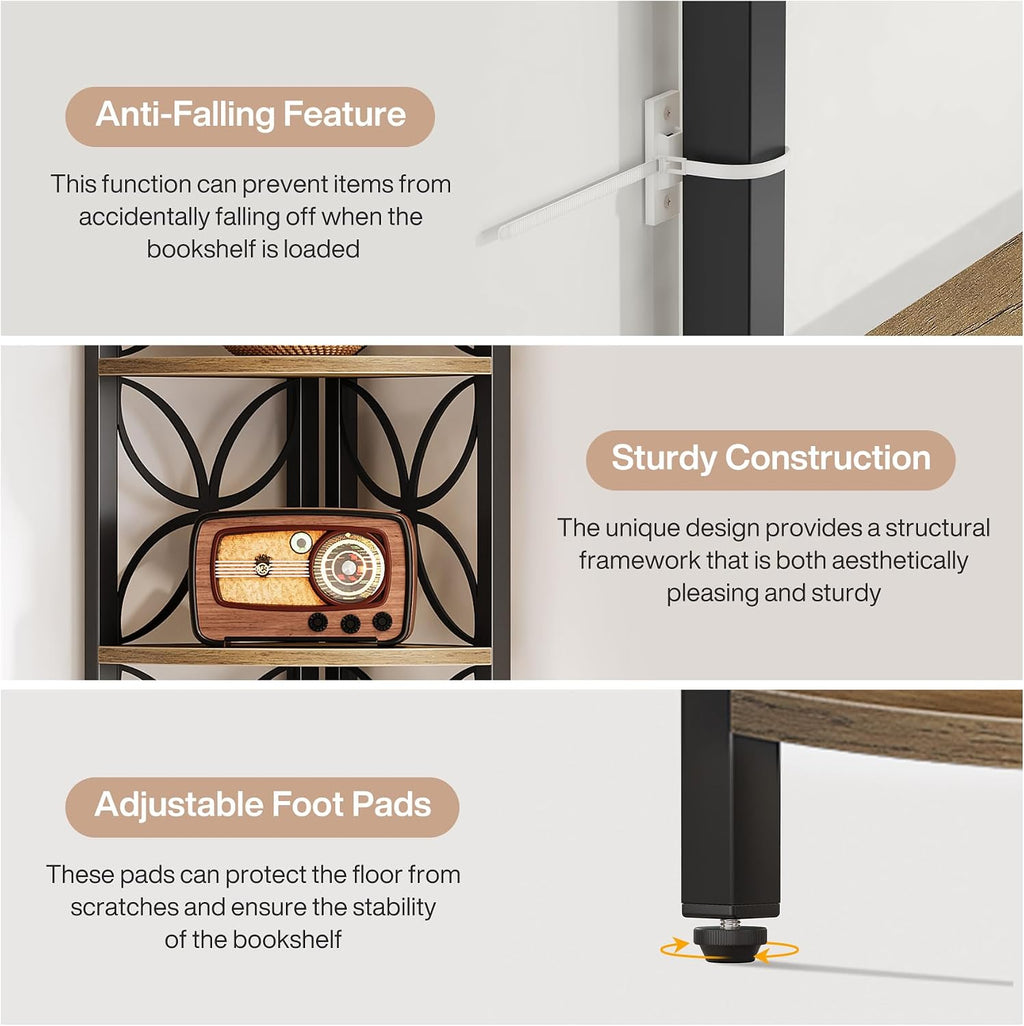 Tribesigns 6-Tier Corner Shelf