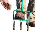 Landzie - The Original Hollow Tine Lawn Aerator Tool - 42 Inch Core Aerator and Grass Aeration Tool Lawn Tools - Stainless Steel Manual Lawn Aerator Plug Aerator and Aerator Lawn Tool