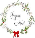Custom Stickers for Weddings, Birthdays & Businesses - Personalized Labels with Your Logo - Waterproof, Fade and Heat Resistant - Pack of 100-1000 (Wreath N, 4 Inch)