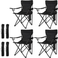 Damei century 4Pack Folding Camping Chairs, Portable for Beach, Lawn | Lightweight, No Assembly,Portable,Save Space