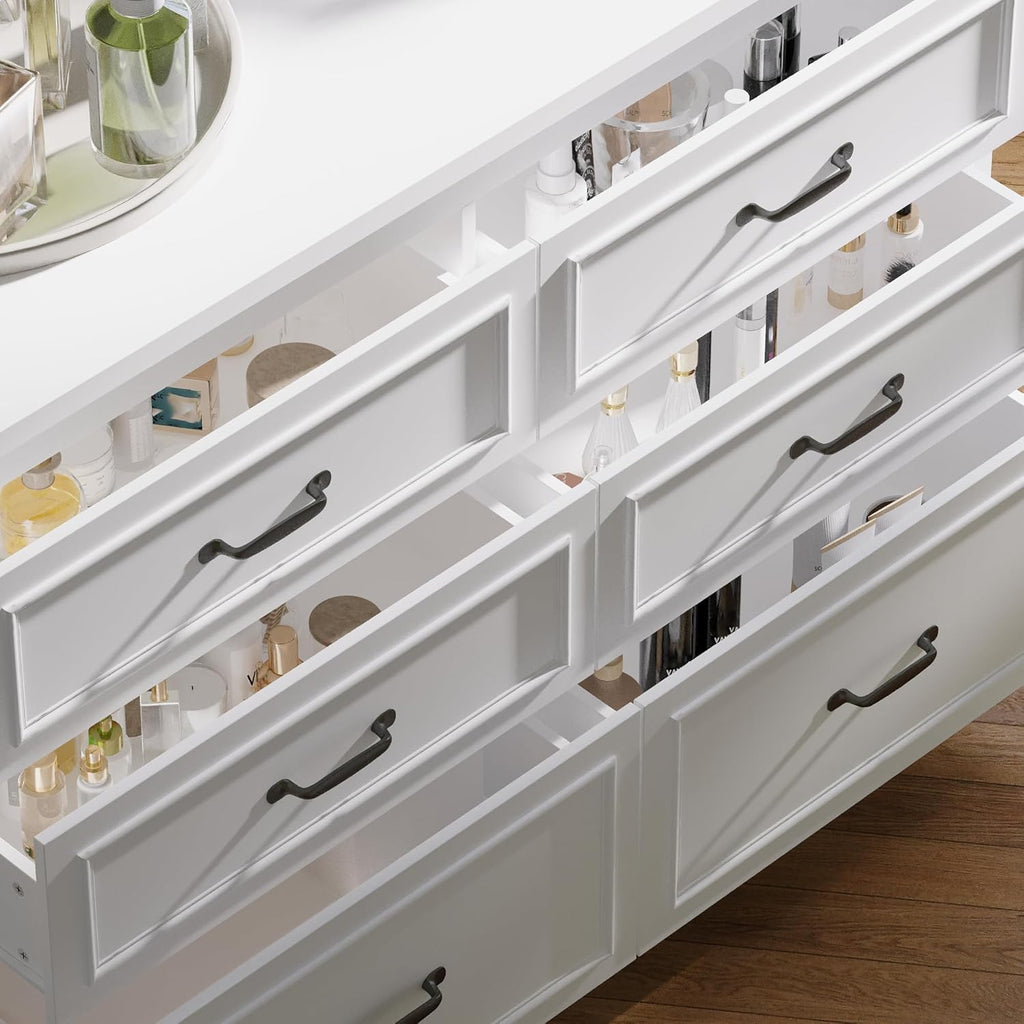 Armoire Bedroom Wardrobe Closet Island with 12 Drawers & Flip Door, Walk in Closet Island with Storage Bench, Islands Dresser for Bedroom Cloakroom White (61.9”W x 27.6”D x 32.6”H)