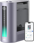 Dreo 6L Humidifiers for Bedroom, Smart Warm & Cool Mist for Large Room, 60Hr Quiet Runtime for Baby, Plant, Humidity Sensor, Indicator Light, 12H Timer, Google/Alexa, Purple
