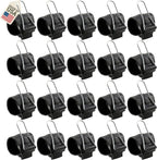 Reusable Plant Clips Made in USA – Orchid Clips, Plant Support Clips & Cord Clips – Heavy-Duty, Weather-Resistant & Durable – Secure Stems, Vines, Wires, Cables, Tomato Plants– Indoor & Outdoor