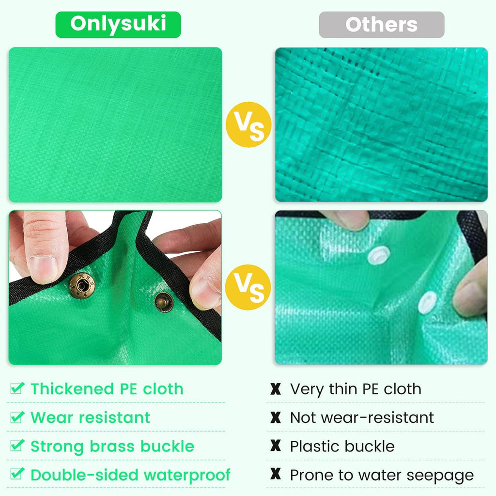 3PCS 39.5" x 31.5" Large Potting Mat for Indoor Plants Transplanting and Dirt Control Garden Gifts for Women Men