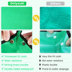 Extra Large Waterproof Potting Mat for Indoor Plant Transplanting and Mess Control, Table Top Potting Tray Repotting Mat Birthday Gifts for Plant Lovers Gardening Gifts for Women