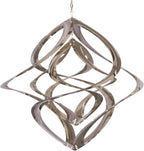 Red Carpet Studios The Original Double Helix Cosmix Wind Spinner, 14-Inch, Chrome