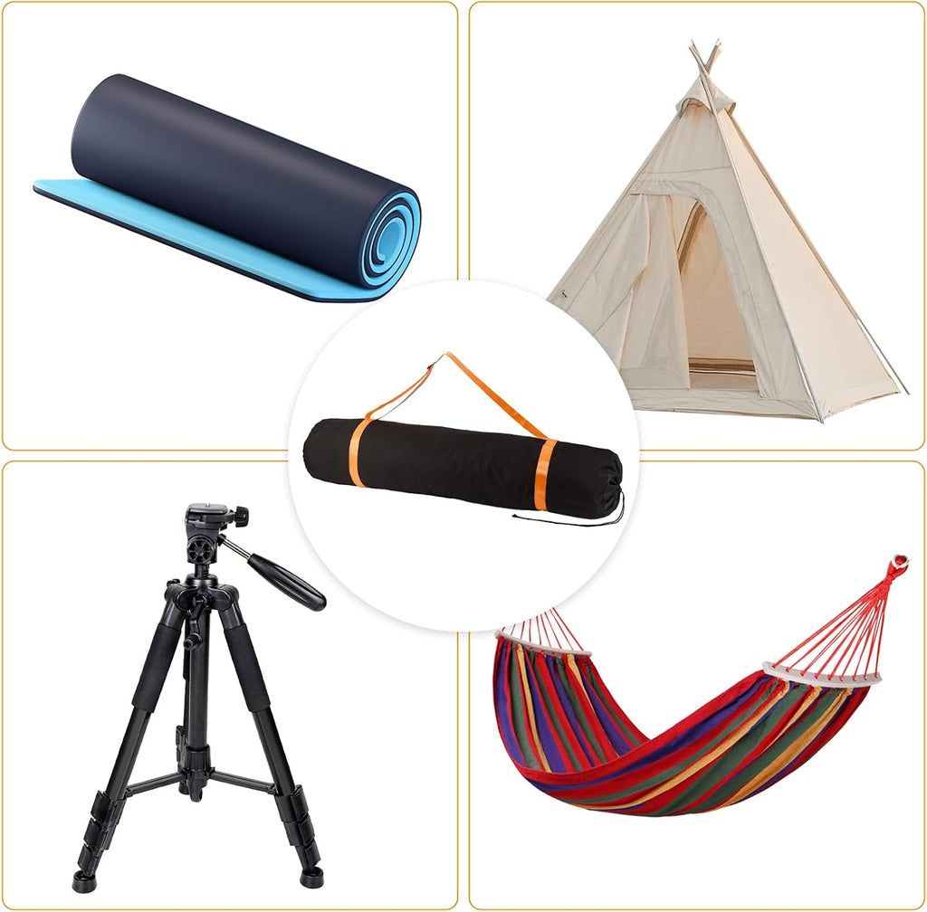 48" x 11" Large Camping Chair Storage Bag, 600D Oxford Cloth Chair Replacement Bag with Adjustable Shoulder Straps, Heavy Duty Carry Sack for Lawn Fishing Hammock Tent Yoga Mat