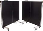 JOOLA Rally TL Professional MDF Indoor Ping Pong Table w/Quick Clamp Table Tennis Net & Post Set - 10 Minute Easy Assembly - Corner Ball Holders - Tournament Quality - Includes Playback Mode