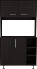 Pantry Cabinet Delaware, Kitchen, Black