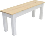 Nantucket Solid Wood Bench (66")
