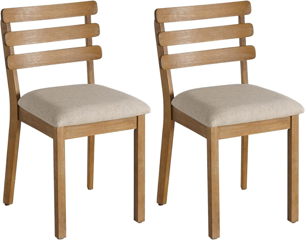 SIMTONAL Farmhouse Dining Chairs, 2 Pcs