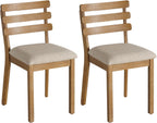 SIMTONAL Farmhouse Dining Chairs, 2 Pcs