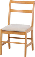 Fuji Boeki 93004 Dining Chair, Natural, Natural Wood, Malt
