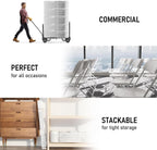 100 Pack White Plastic Folding Chairs,Steel Frame,350lb | HDPE plastic and steel frames;foldable,stackable chairs for indoor and outdoor weddings,parties,offices and events.