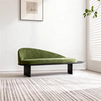 Modern Wooden Bed-end Bench in Hotel Bedroom Showroom Dressing Room Shoe-Changing with Backrest Entryway(XS)