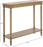 SAFAVIEH Home Collection Haven French Country Farmhouse Desert Brown Console Table for Entryway, Living Room, Foyer