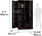 Sauder HomePlus Storage Cabinet/ Pantry cabinets, Dakota Oak finish