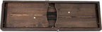 Taylor & Logan Ingles 40'' x 12'' Mahogany Solid Pine Folding Farm Bench