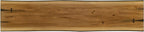 Coaster Home Furnishings - Bexley - 70-Inch Wood Dining Bench - Rustic Farmhouse Trestle Design - Kitchen, Dining Room - Natural Honey & Smoky Black - 110333