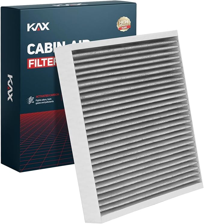 KAX Cabin Air Filter, Replacement for CF10775 Cruze, Trax, Malibu,Encore, Sonic, SRX, Spark, Volt, LaCrosse, Orlando, Verano, Regal, Cascada, Allure, ELR, with Activated Carbon Filter